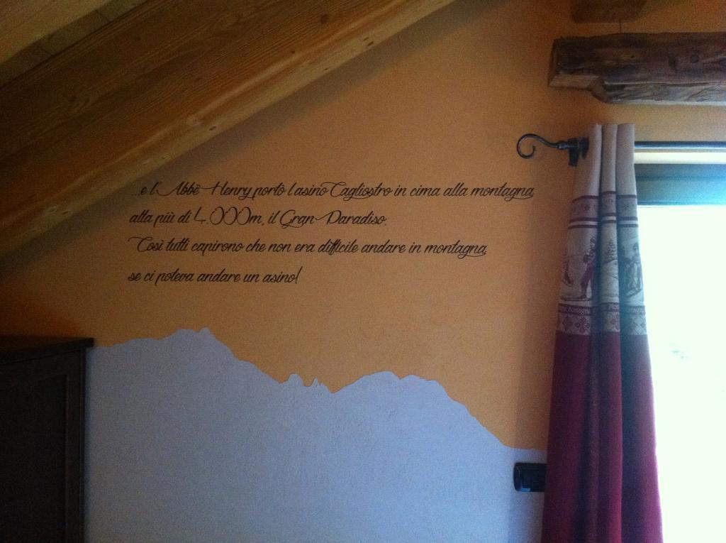 Alpe Rebelle Bed & Breakfast Bionaz Exterior photo